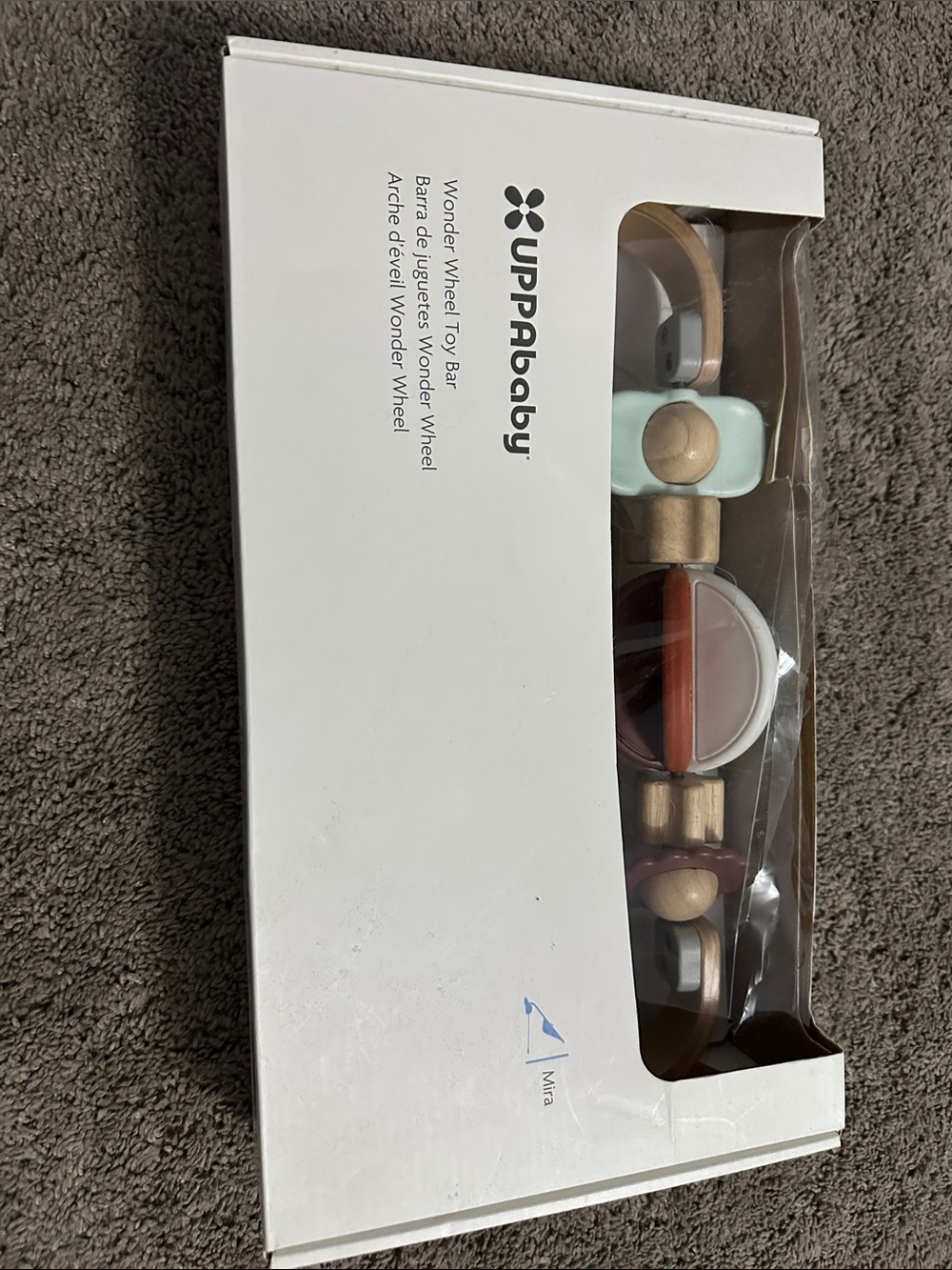 UPPAbaby Wonder Wheel Toy Bar- Mira edition.